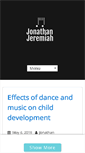 Mobile Screenshot of jonathanjeremiah.com