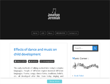 Tablet Screenshot of jonathanjeremiah.com